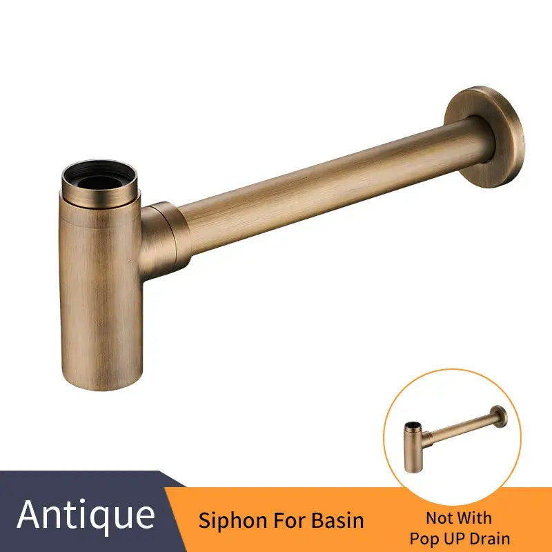 Brass Round Bottle Trap