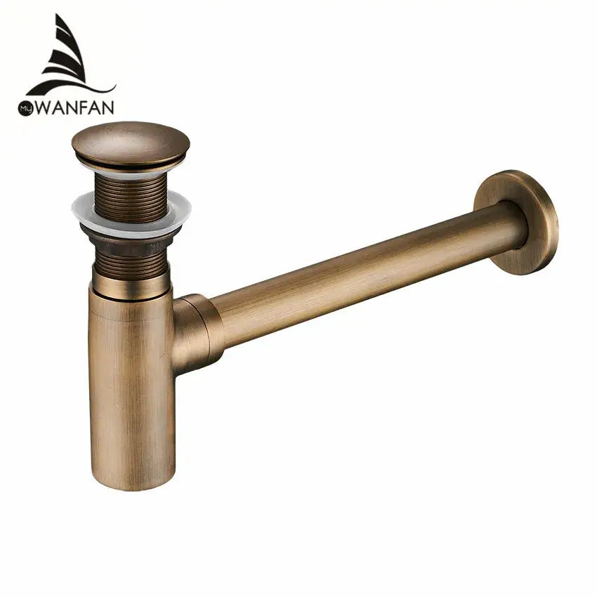 Brass Round Bottle Trap