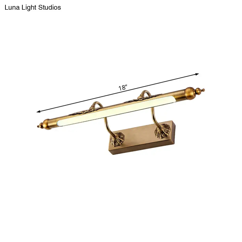 Brass Shell Vanity Light