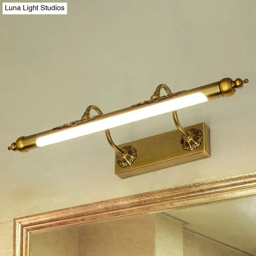 Brass Shell Vanity Light