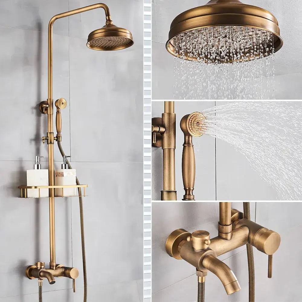 Brass Ceramic Hand Shower