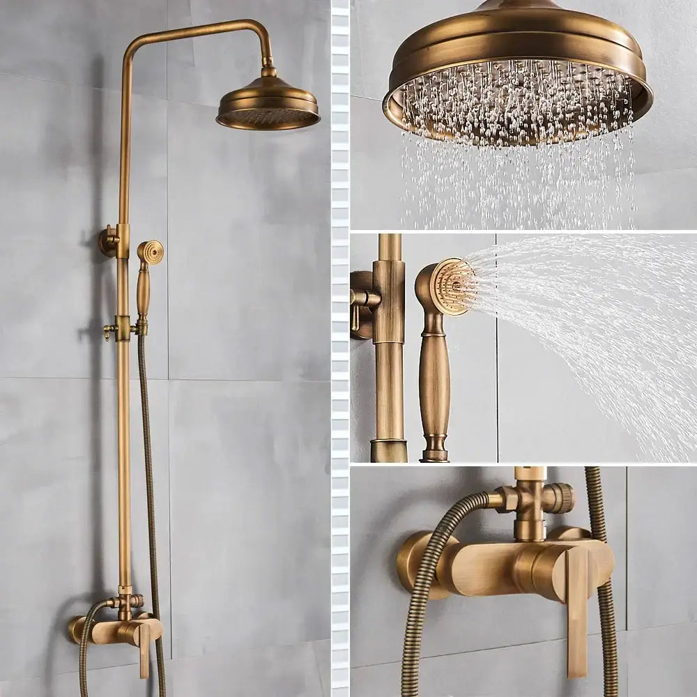 Brass Ceramic Hand Shower