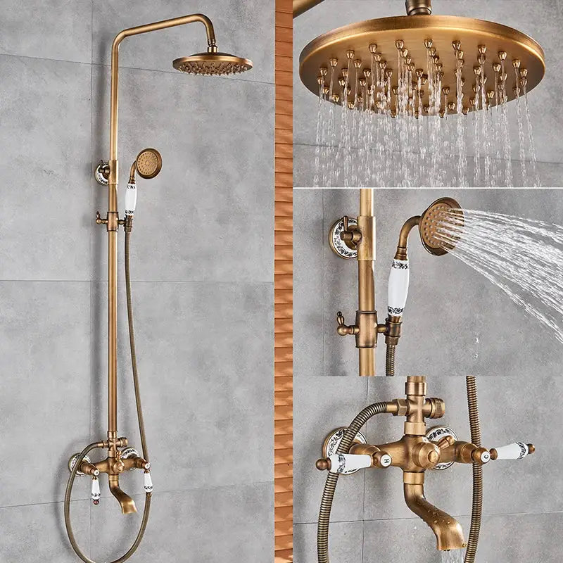 Brass Ceramic Hand Shower