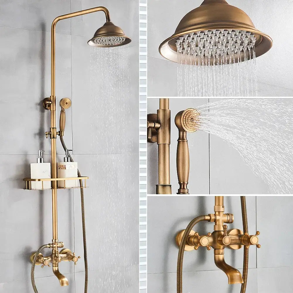 Brass Ceramic Hand Shower