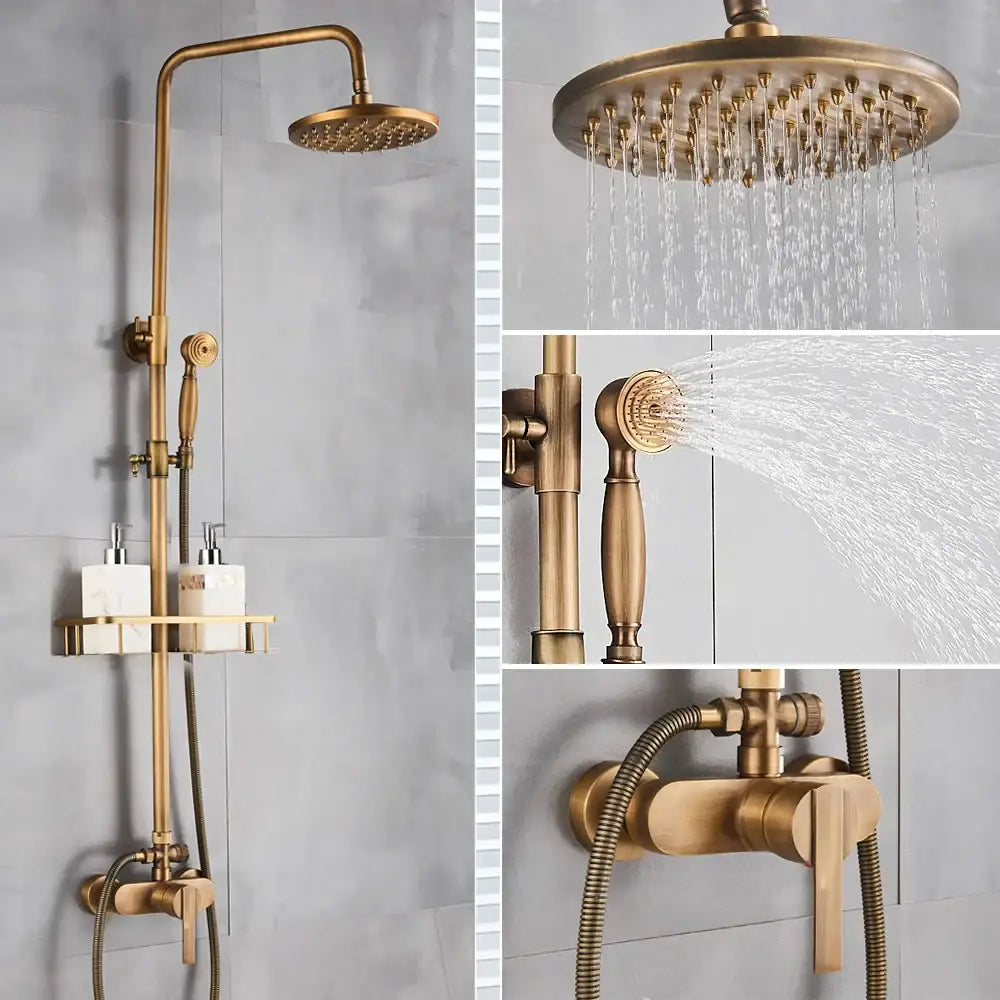 Brass Ceramic Hand Shower