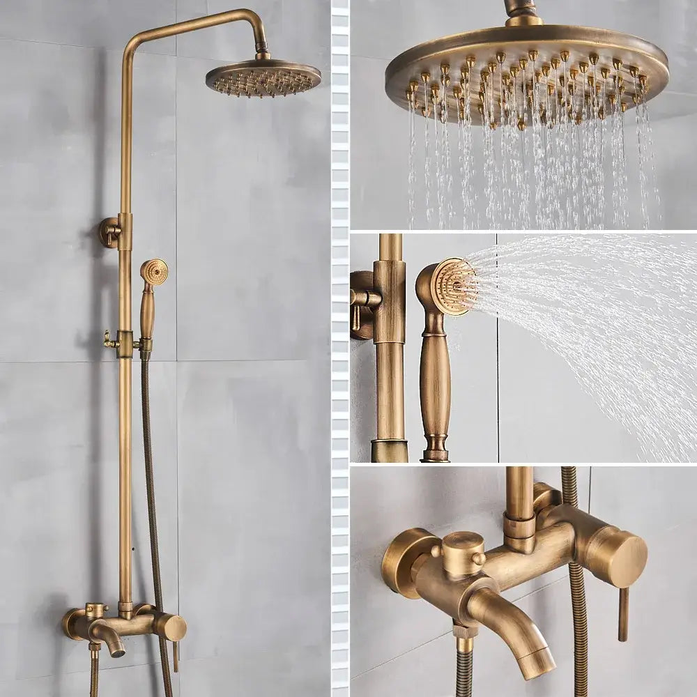 Brass Ceramic Hand Shower