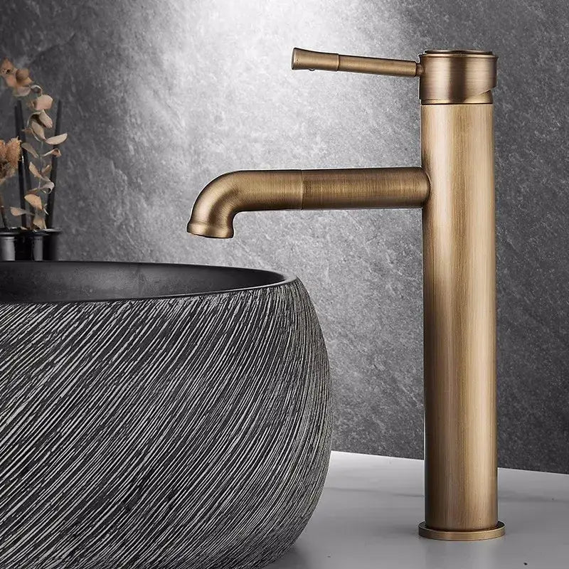 Antique Brass Rotating Faucet