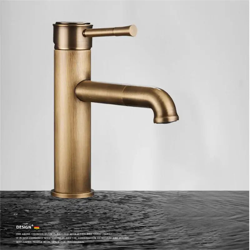 Antique Brass Rotating Faucet