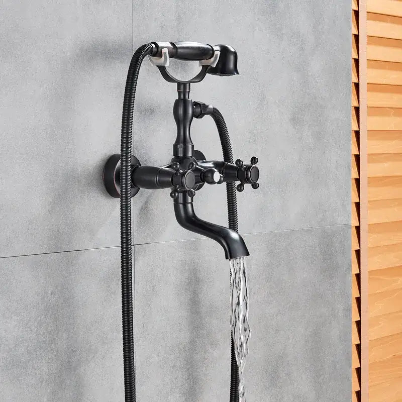 Brass White Bathtub Faucet