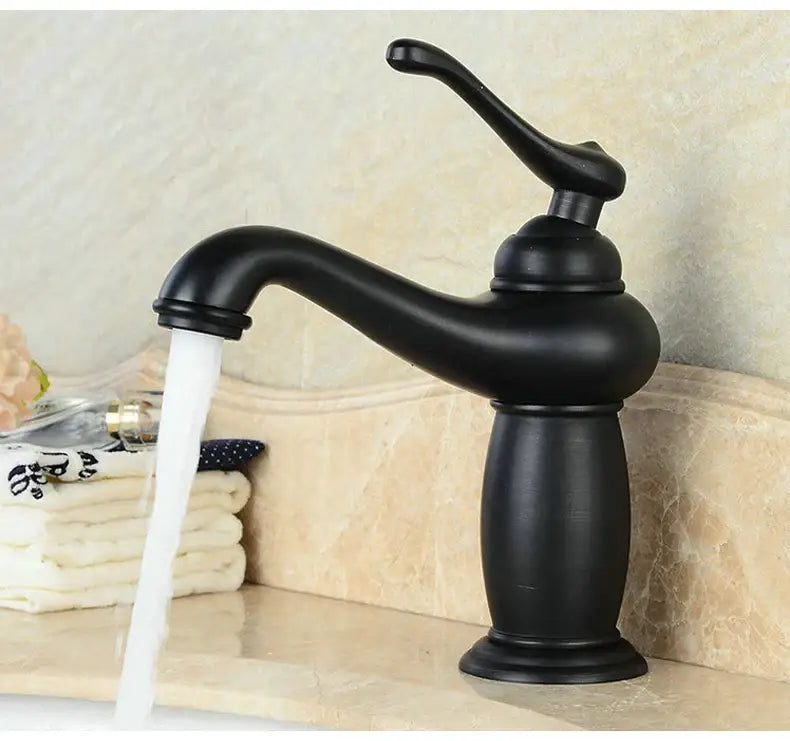 Bronze Ceramic Handle Faucet