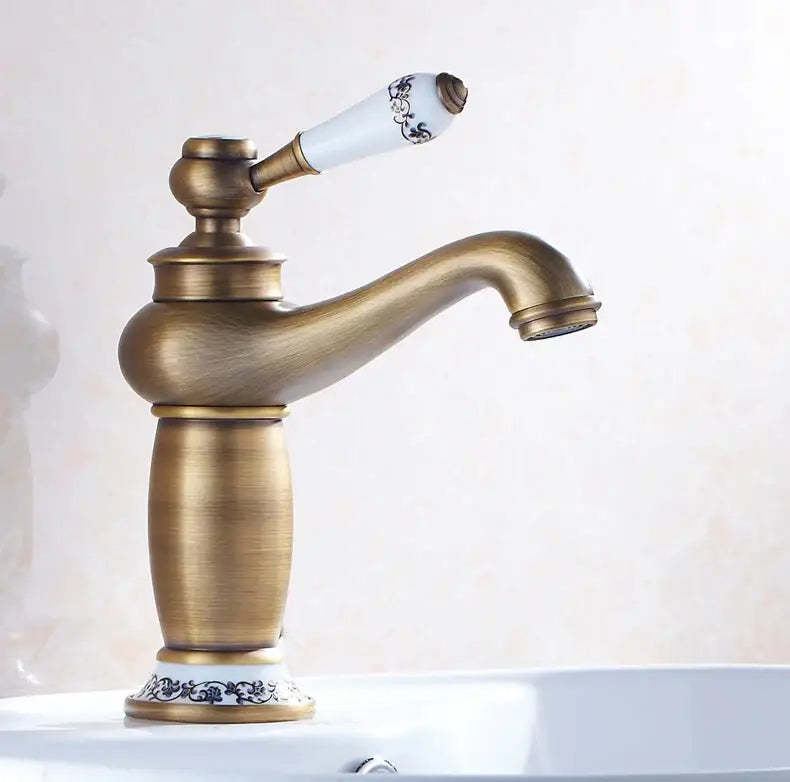 Bronze Ceramic Handle Faucet