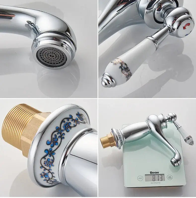 Bronze Ceramic Handle Faucet