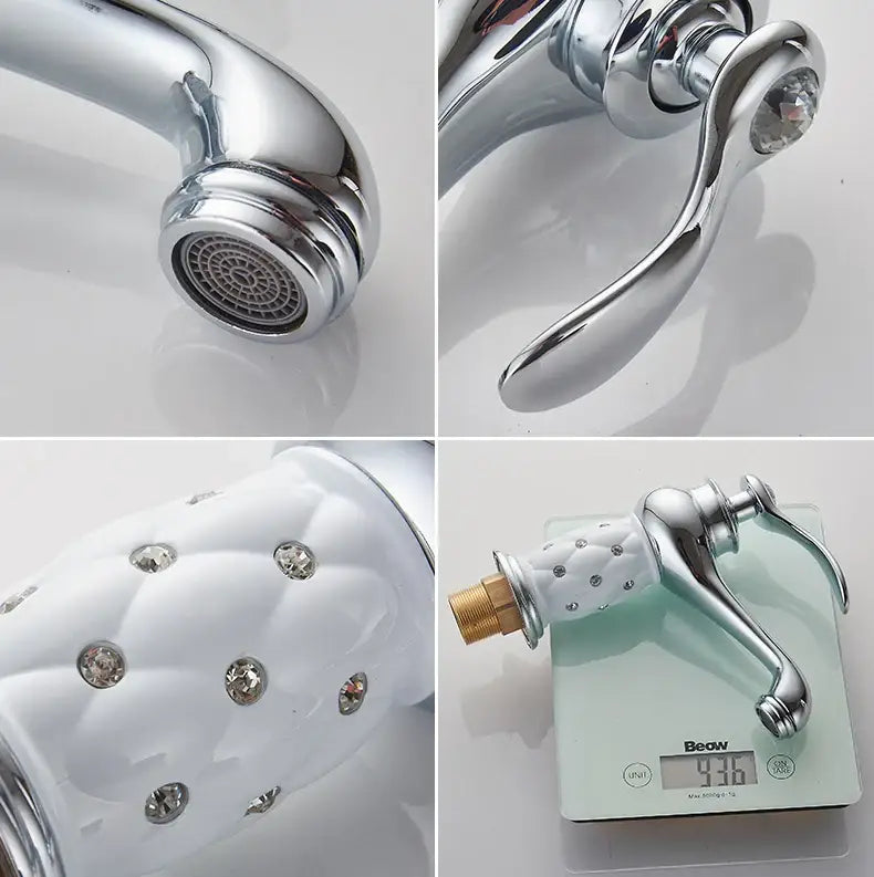 Bronze Ceramic Handle Faucet