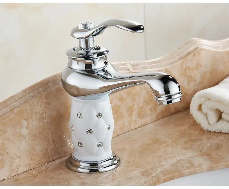 Bronze Ceramic Handle Faucet