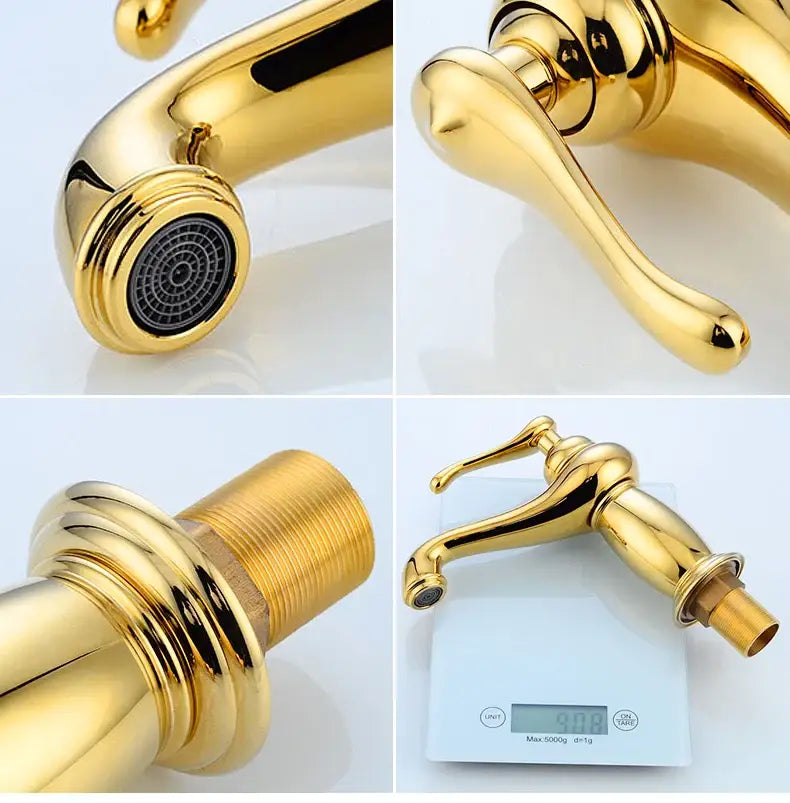 Bronze Ceramic Handle Faucet