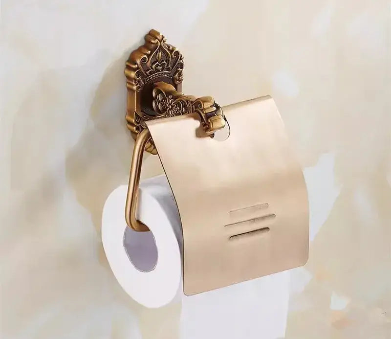 Bronze Carved Bath Accessories