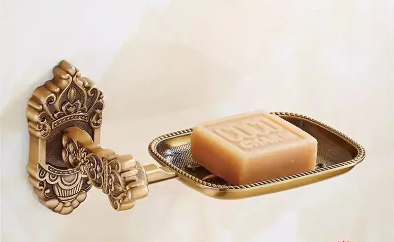 Bronze Carved Bath Accessories
