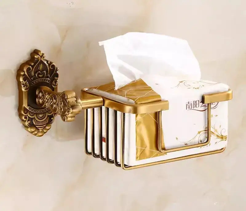 Bronze Carved Bath Accessories