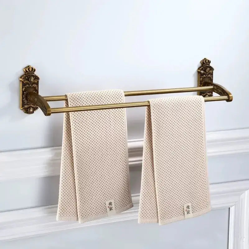 Bronze Carved Bath Set