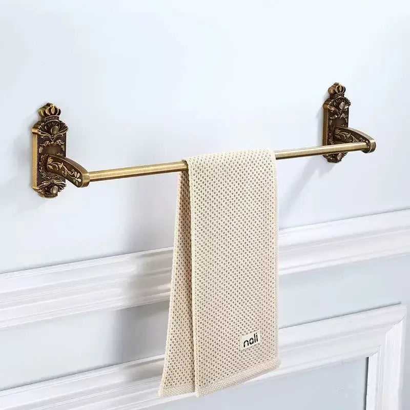Bronze Carved Bath Set