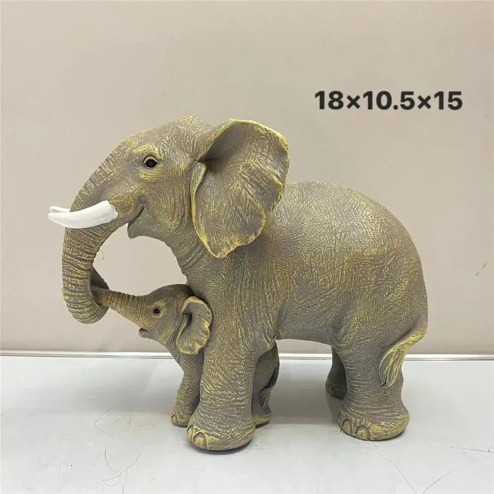 Bronze Elephant Figurine