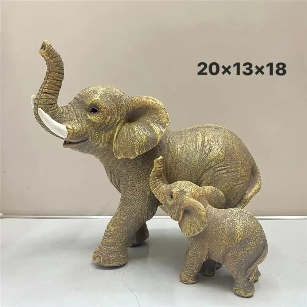 Bronze Elephant Figurine