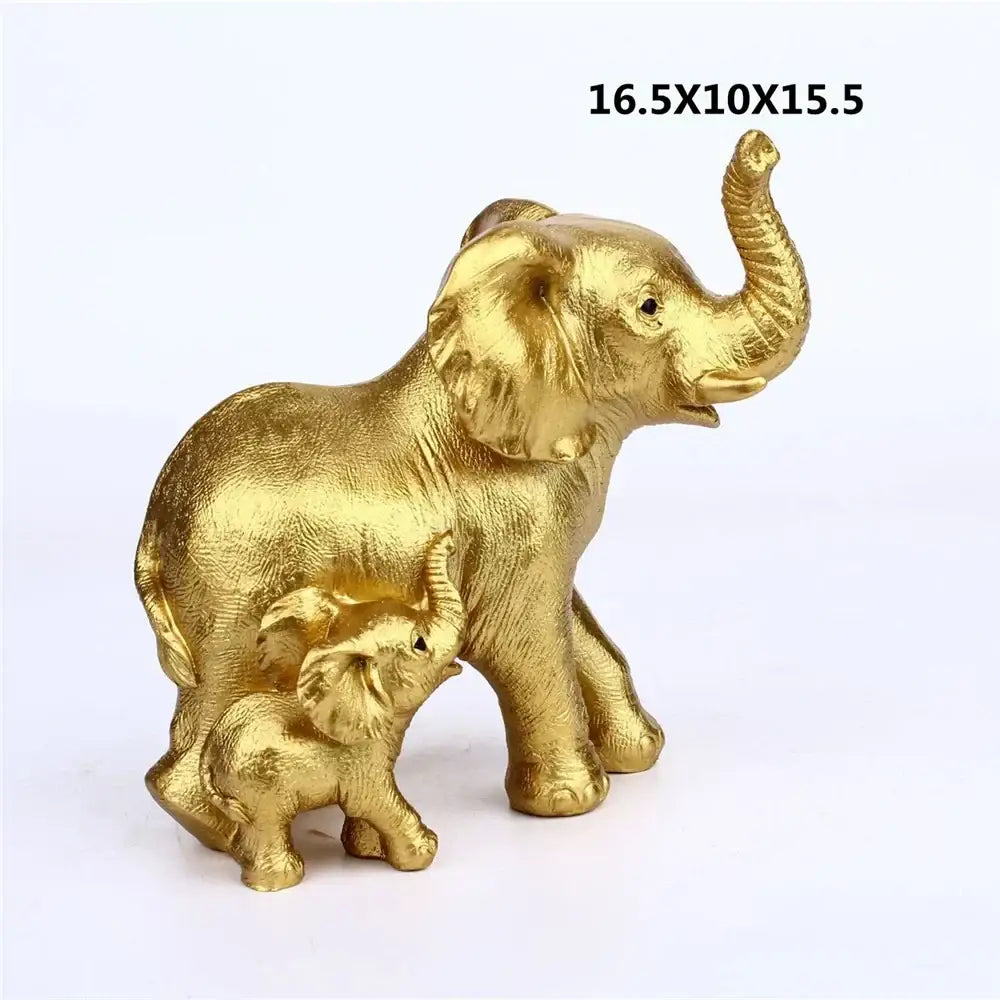 Bronze Elephant Figurine