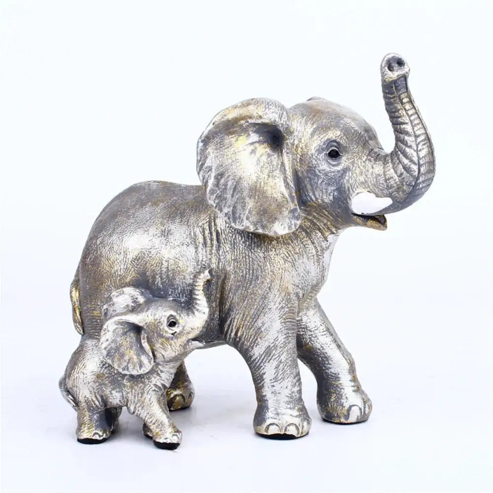 Bronze Elephant Figurine