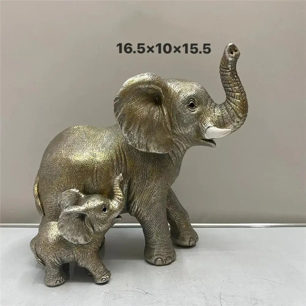 Bronze Elephant Figurine
