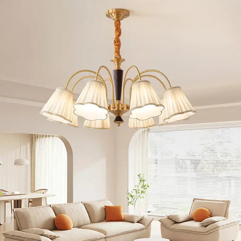 Antique Copper Dining Chandelier