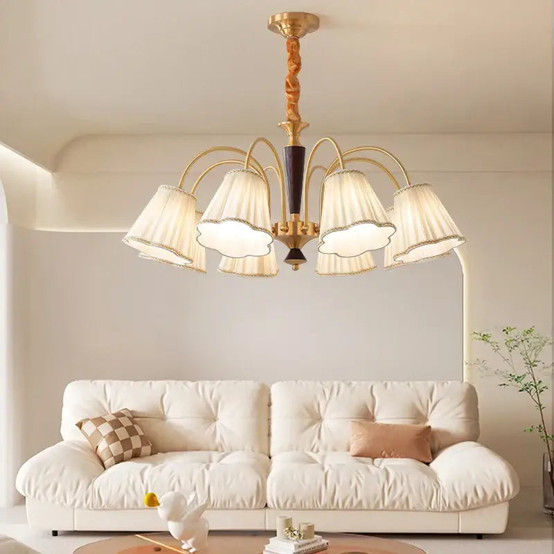 Antique Copper Dining Chandelier