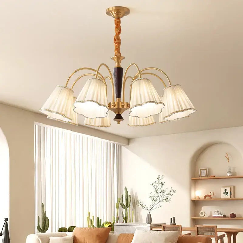 Antique Copper Dining Chandelier