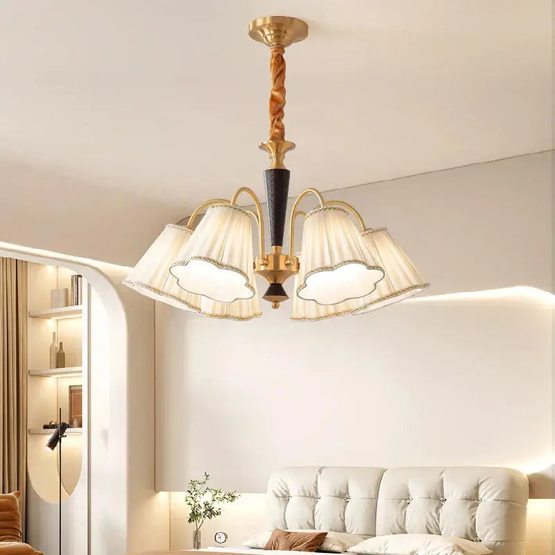 Antique Copper Dining Chandelier