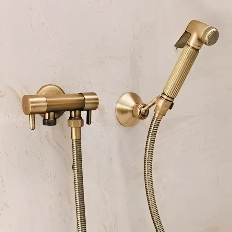Antique Brass Bidet Shattaf
