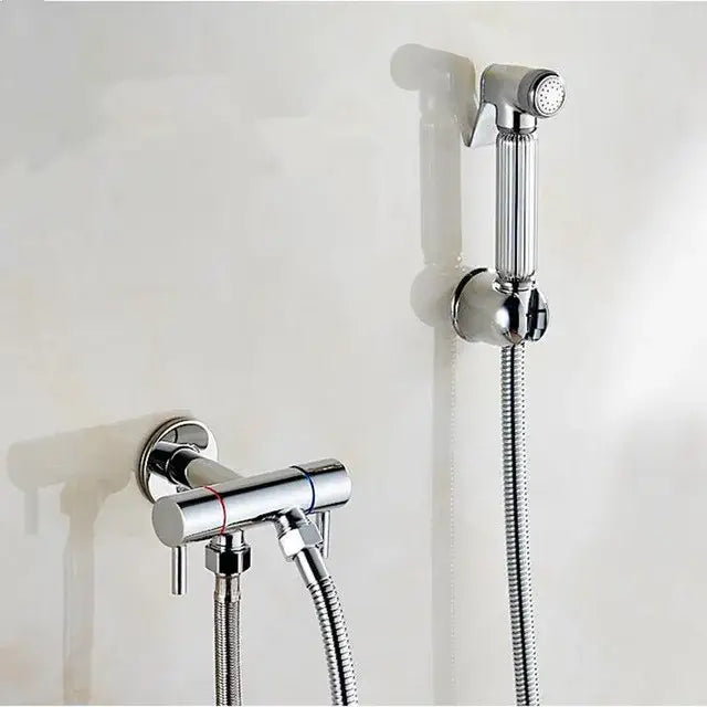 Antique Brass Bidet Shattaf
