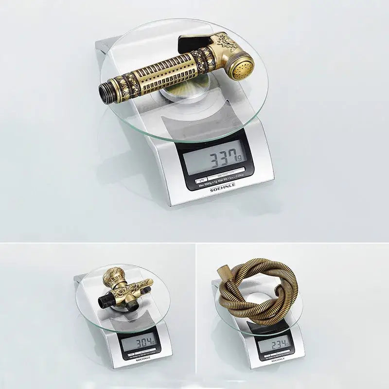 Antique Brass Bidet Shattaf