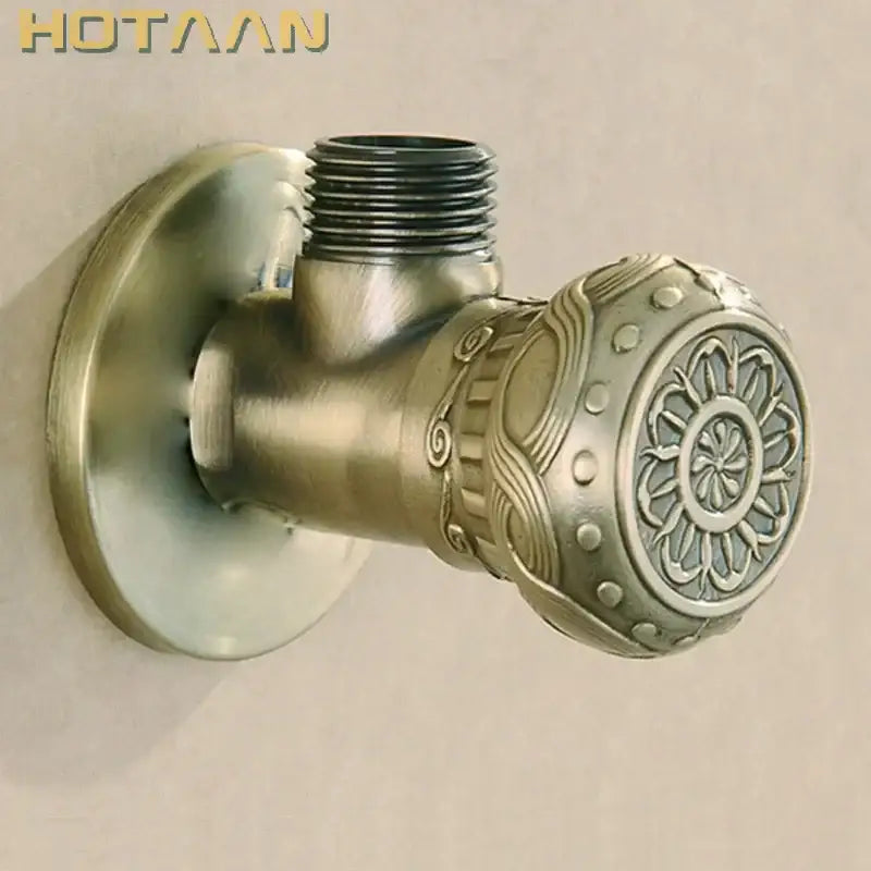 Antique Brass Triangle Faucet