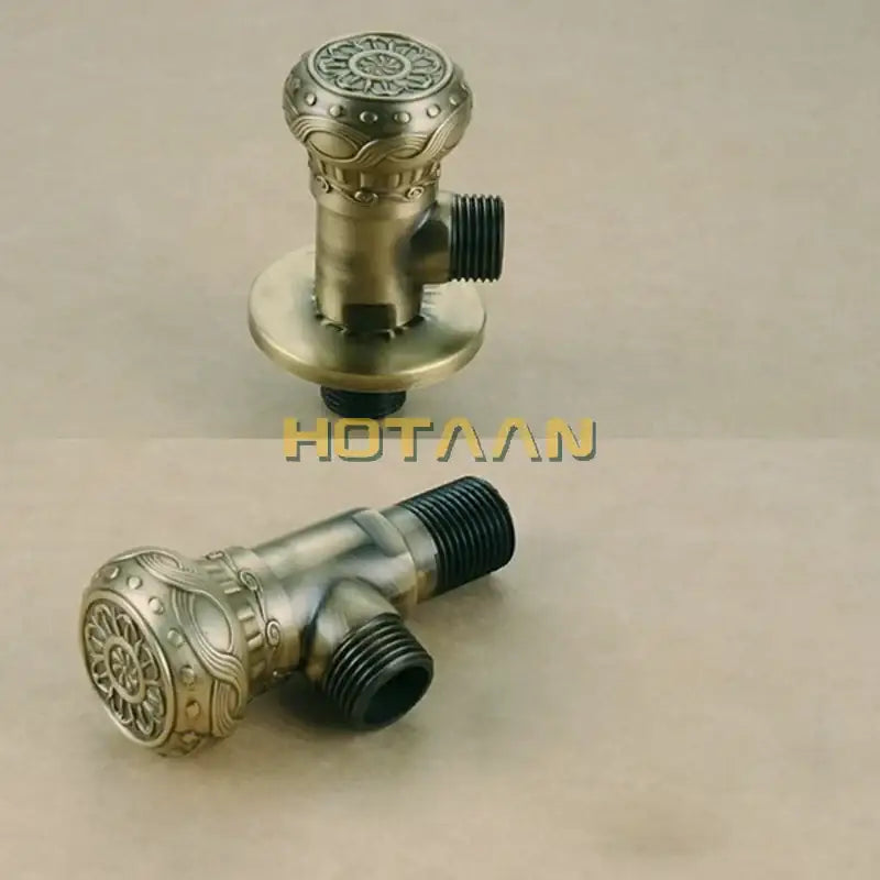 Antique Brass Triangle Faucet