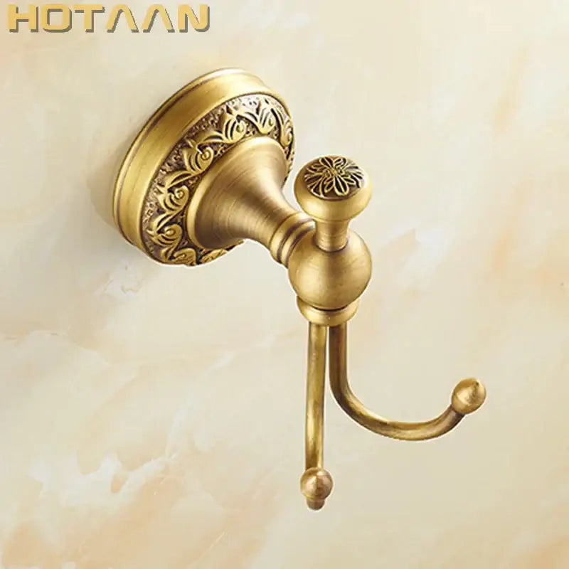 Antique Brass Robe Hook