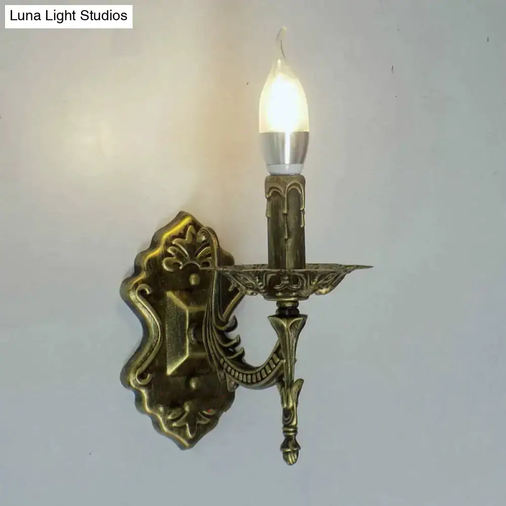 Gold Retro Wall Sconce