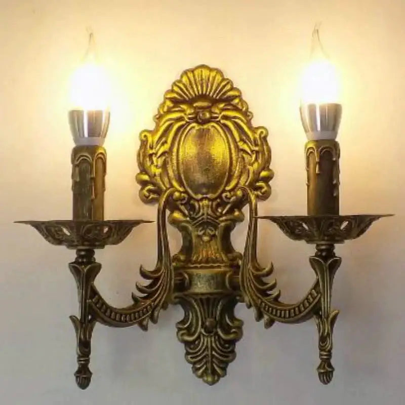 Gold Retro Wall Sconce
