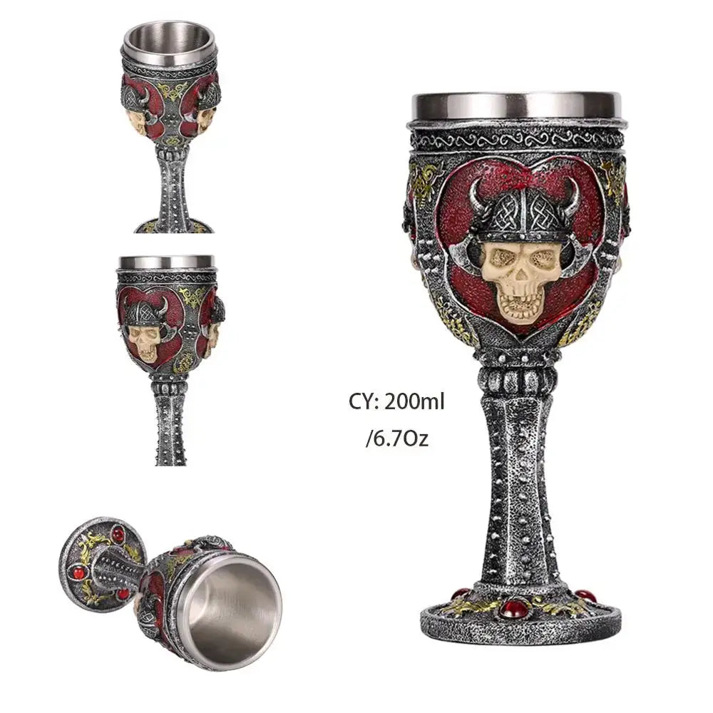 Silver Dragon Goblet