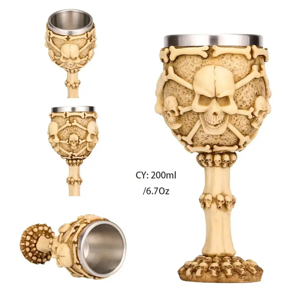 Silver Dragon Goblet