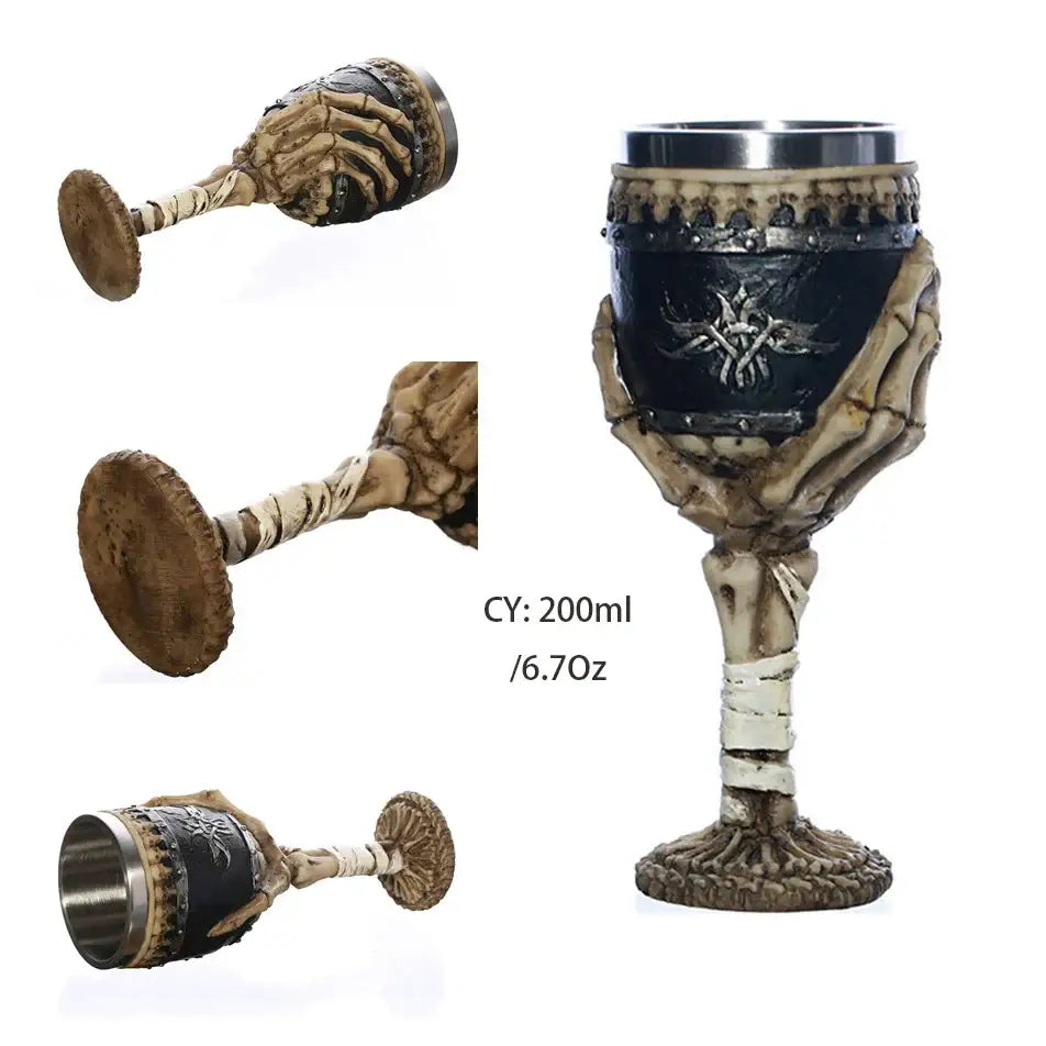 Silver Dragon Goblet