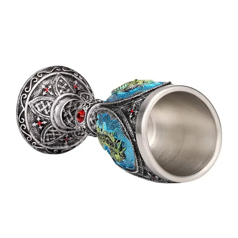 Silver Dragon Goblet
