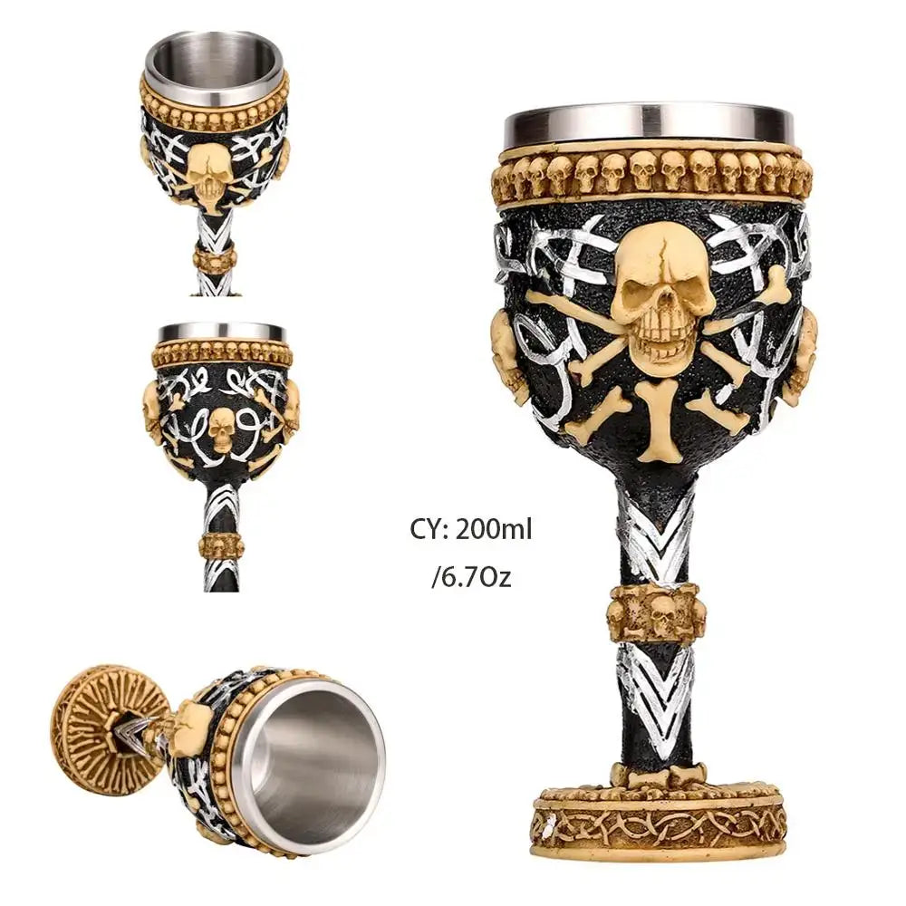 Silver Dragon Goblet
