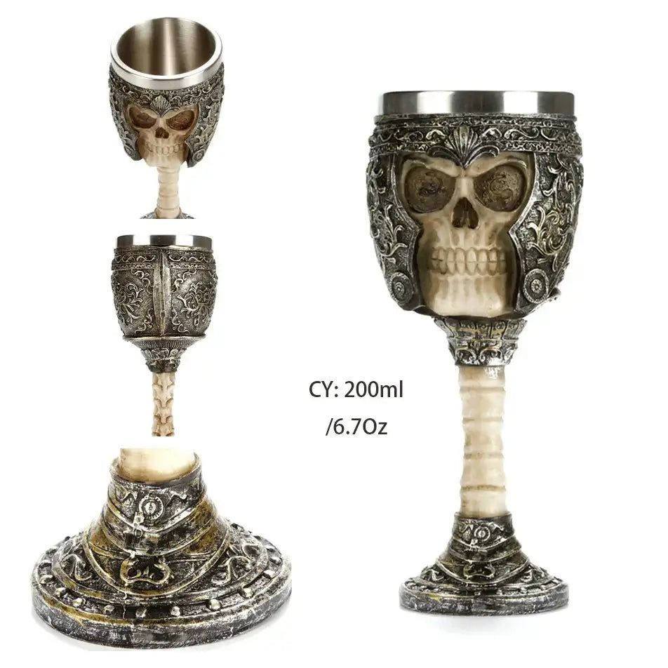 Silver Dragon Goblet