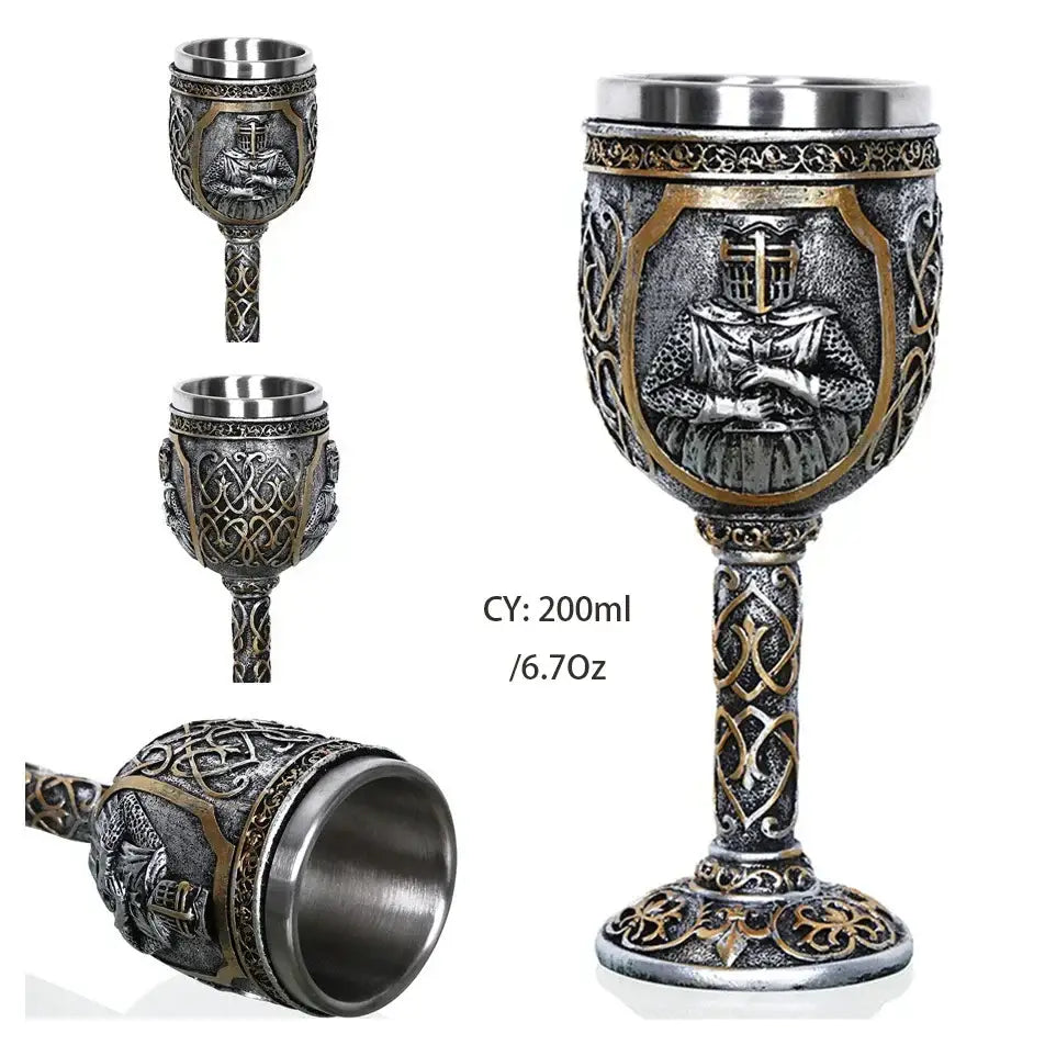 Silver Dragon Goblet