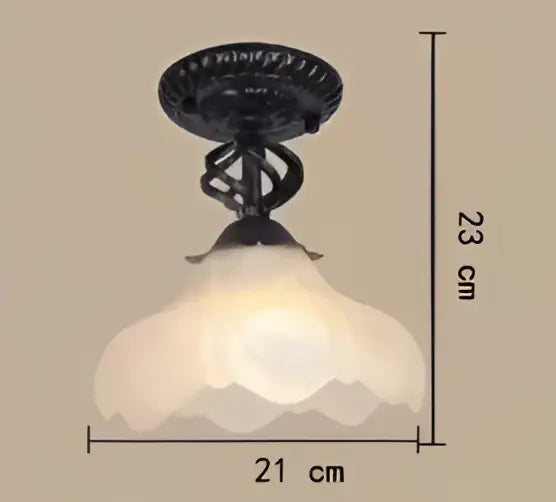 Black Gold Industrial Chandelier