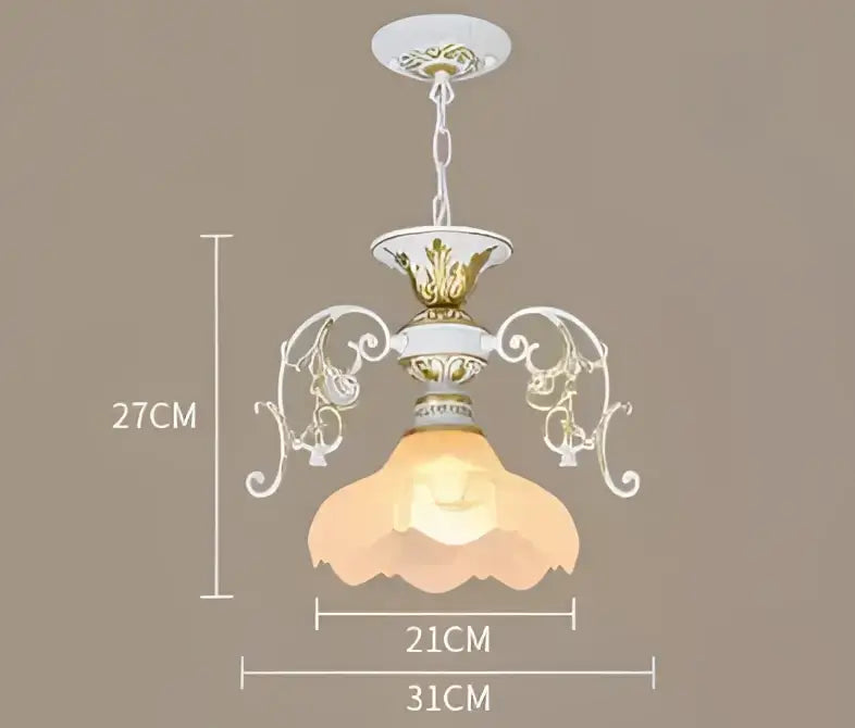 Black Gold Industrial Chandelier